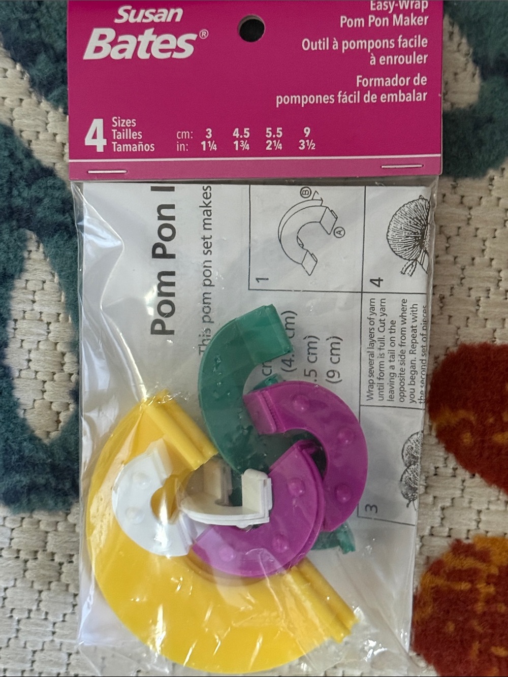 Bates Pom Pom Maker Set – 4 Sizes